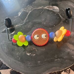 Baby bjorn bouncer googly eye toy bar